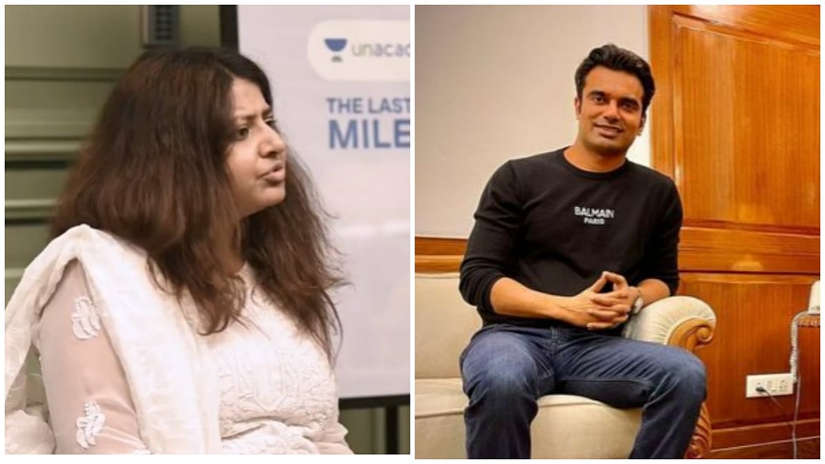 L: X/@itsSBG00 | R: Instagram/abhishek_as_it_is : L: 2023 batch trainee IAS officer of the Maharashtra Cadre and R: 2011 batch former IAS officer Abhishek Singh 